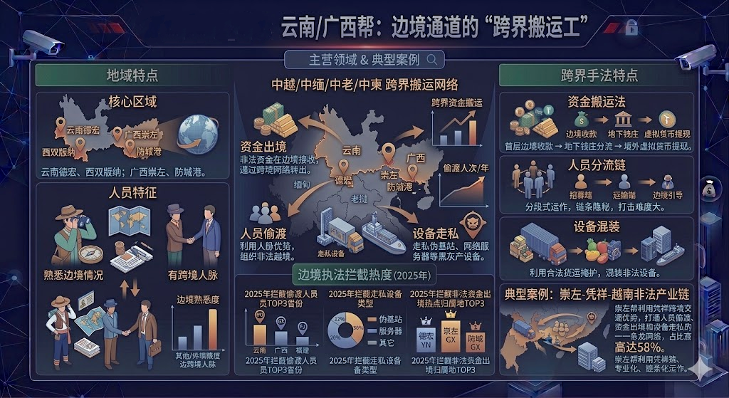 全国灰黑产地域分布情况